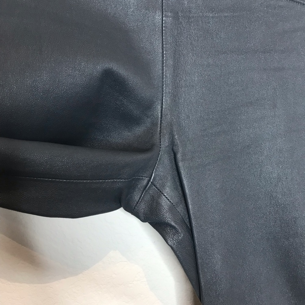 Getting Back To Square One Lambskin Leggings - Picture 6 of 15